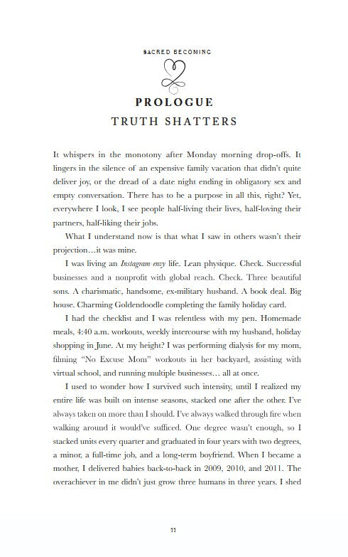Sacred Becoming Book